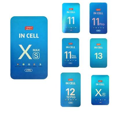 China INCELL Factory Direct Original ZY Incell Mobile Phone LCDs Screen For IPhone X XS XR XSMAX 11ProMax 12/12 ProMax 12H 13 12mini LCD for sale