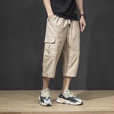 China Anti-wrinkle Cargo Shorts 2022 Summer Men's Slim Casual Shorts Seven - Hundred Pants Youth Medium Pants for sale