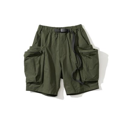 China Anti-Wrinkle Mens Wear Loose Medium Wide Leg Pants Loose Function Summer Lightweight Outdoor Shorts Pants for sale