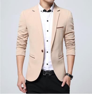 China 2022 new breathable springs and autumn men's suits Korean youth thin suit jacket for sale