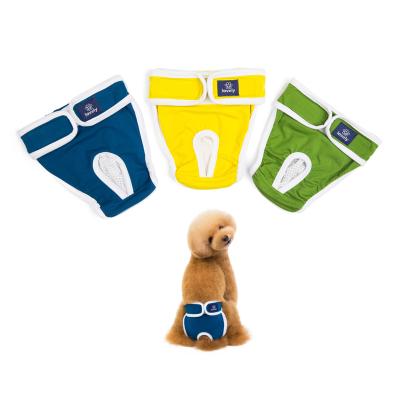 China HY Viable Wholesale Comfortable Washable Pet Sanitary Dog Pants Physiological Diaper for sale