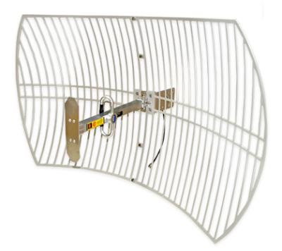 China Aluminum Alloy Outdoor Directional GSM Signal Grid Antenna Long Range Manufacturers for sale