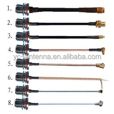 China N Type Pigtail Communication Coaxial Cable AC-CAB-N for sale