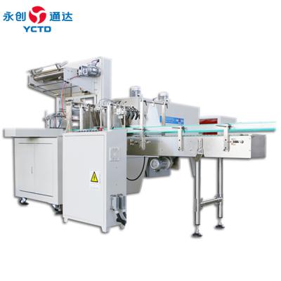 China Manual Beverage Heat Shrink Group Wrapping Machine For Water Bottle for sale