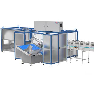 China Beverage Beverage Production Line Automatic Bottled Water Carton Packaging Machine for sale