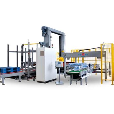 China Full Automatic Beverage Carton Palletizer Bottled Water Processing For Packing Line for sale