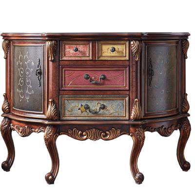 China Solid Wood Chest And Design Expandable Elegant Home Hallway Living Room Accent Furniture Cabinet for sale