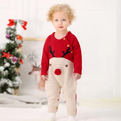 China Cute spring and summer pure cotton baby infant clothes rising clothing with protective cuff and feet for sale