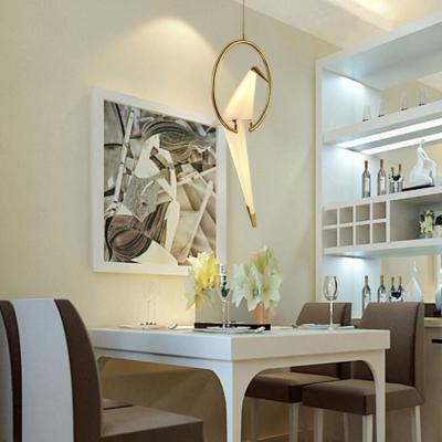 China ST-5025-1B Postmodern Single Light Bird LED Pendant Lamp for Dining Room. for sale