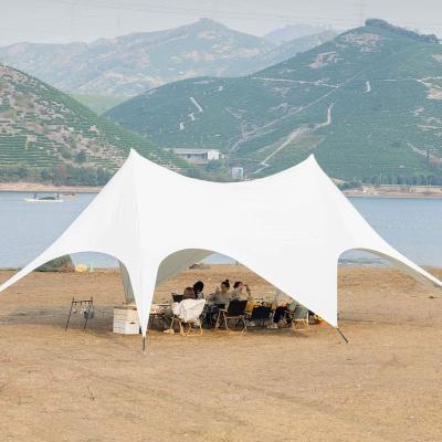 China Diagonal Tying Type Large Star Shaped Party Tent Outdoor Wedding Tent For Events for sale