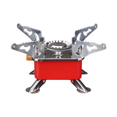 China Manual Portable Camping Stoves Increasing Cooking Emergency Survival New For Outdoor Gas Stainless Steel Light Weight Folding Wood Gas Stove for sale