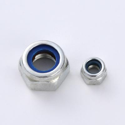 China Anti Theft Heavy Industry Din982 Special Types Nylon Hex Hex Lock Nuts Plastic Insert for sale