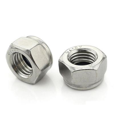 China Heavy industry class 8.8/10.9/12.9 din 982/din 985 european standard nylon insert lock nut for sale