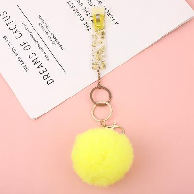 China New Plastic Card Holder Contactless Nail Card Holder Long Key Chain Card Grabber for sale