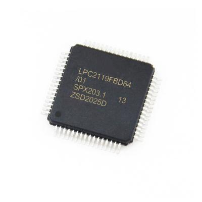 China Microcontroller IC chip LPC2119FBD64-01 standard original integrated circuit LPC2119FBD64/01 for sale