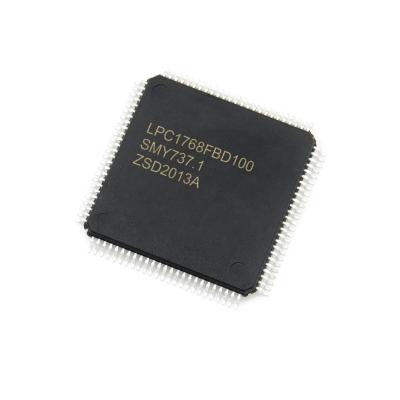 China Contact customer service microcontroller original 32-bit chips LPC1768 LQFP-100 LPC1768FBD100 for sale