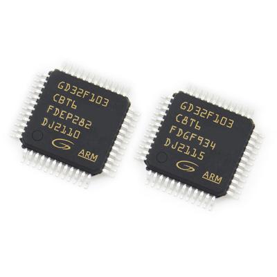 China Contact customer service 32F103C8T6 integrated circuit MCU chip LQFP-48 microcontroller GD32F103C8T6 for sale