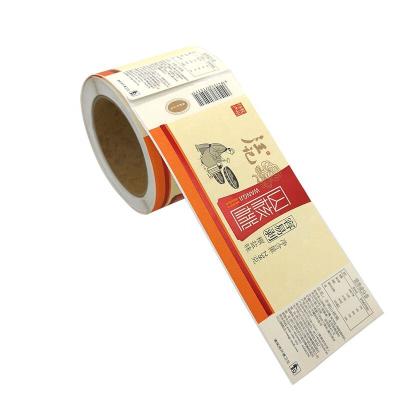 China Good Price Kraft Paper Logo Waterproof Custom Adhesive Wine Label Sticker Roll For Wine Bottle for sale