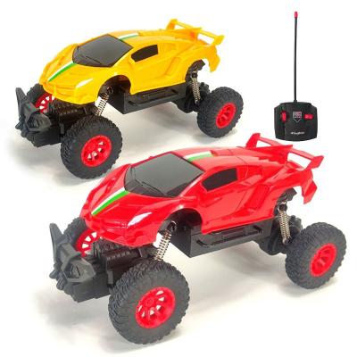 China RC Hobby 4CH Climbing Small Remote Control Off Road Stunt Car Toys For Children With Light for sale