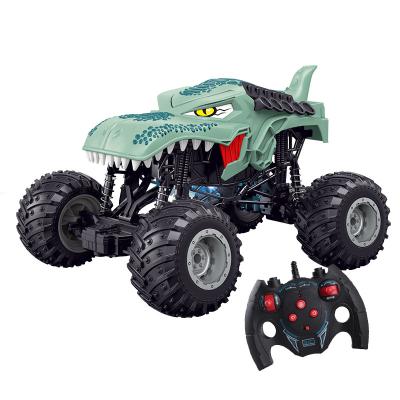 China RC Hobby 2.4G 1:16 Climbing Cartoon Crocodile Remote Control Car Toys 2022 With Light for sale