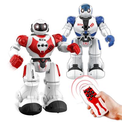 China Creative Intelligent Toy Kids Battery Operated RC Robot Toy Manufacturers With Infrared Ray for sale