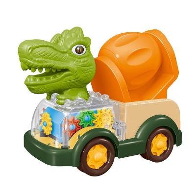 China Bring joyful children the electric dinosaur the engineering car truck plays children with light music for sale