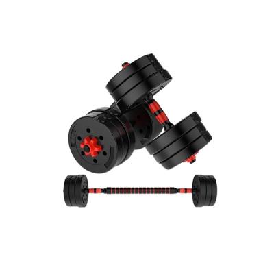 China New Design Dumbbell Set 10kg 15kg 20kg 30kg 40kg 50kg Dumbbell Universal Wholesale Black Adjustable Gym Cement Dumbbells for sale