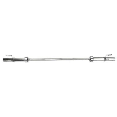 China Universal Ready To Ship Twisted Pole Professional Gym Equipment Curved Barbell Bar for sale