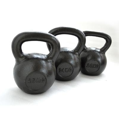 China Universal Custom All Size Solid Cast Iron Kettlebell Cooking Varnish 48kg Kettlebell For Fitness Training for sale