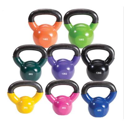 China Universal Custom Kettlebell Handle Competition Kettlebell 48kg Logo Home Use Fitness Dumbbells Cast Iron Kettlebell for sale