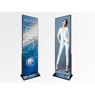 China P2.5 Digital Full Color Portable Digital Poster Led Display Led Poster Frame/Advertising Screen for sale