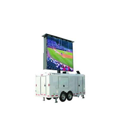 China Best selling advertising mobile truck TV full color screen P6 outdoor LED display for sale