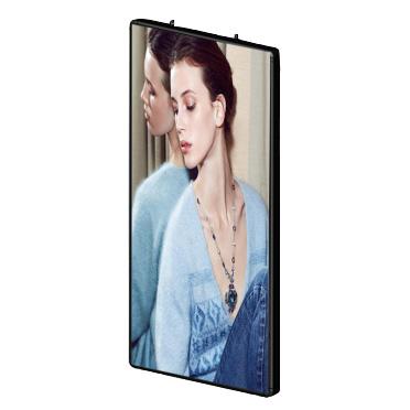 China P2 Wireless Net/Wifi/3G/ Indoor Shop Window Advertising LED Mirror Video Screen for sale