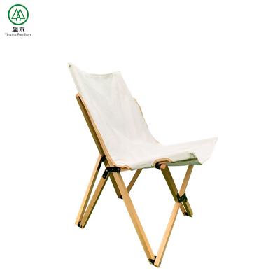 China Simple Fold Portable Picnic Foldable Chair\Easy Carry\Lightweight High Quality Outdoor Contract\Eco-friendly Fabric Folding Camping Chair Wood for sale