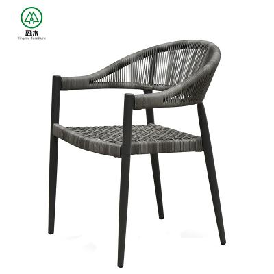 China Eco-Friendly\UV Resistant\Water Proof\Wholesale Weather Resistant Outdoor Garden Chair And Chairs Rope Rattan Table for sale