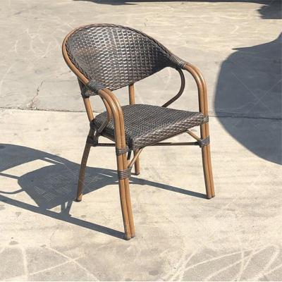 China Outdoor Patio Rattan Furniture Poly Rattan Wicker Easy Carrying Dining Furniture for sale