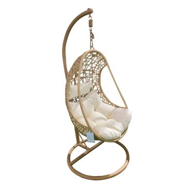 China Leisure Styles Garden FurnitureLeisure Rattan Wicker Swing Egg Shaped Hanging Basket Chair for sale