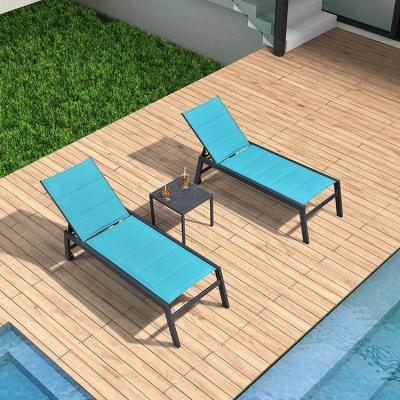 China Eco-Friendly\UV Resistant\Water Proof\PE Leisure Rattan Chaise Lounge Outdoor Swimming Sunshine Long Resistant Chair For Living Room for sale