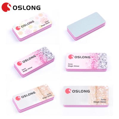 China Durable Custom Printing Beauty Sandpaper Korean Manicure Supplies Professional Nail File for sale