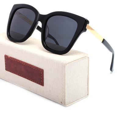 China Fashion Sunglasses LS7001 Cellulose Acetate Sunglasses Good Quality Handmade Polarized In Stock for sale