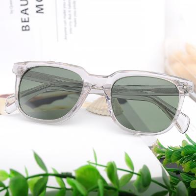 China Handmade Cellulose Acetate Sunglasses River Cycle Sunglasses Men Newest 2021 Sunglasses For Men for sale