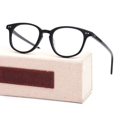 China For Popular Unisex Near-sighted Spectacle Optical Frame Young People Glasses, Japanese Acetate Optical Glasses for sale