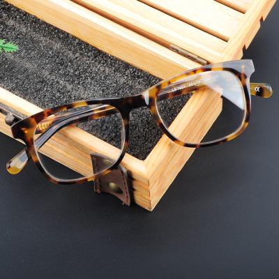 China Pectacle Frame Acetate Prescription Spectacle Spectacle Acetate Myopia Glasses Women Men Anti-Blue Light Diopter 0 -0.5 -0.75 -1.0 -2.0 To -6.0 for sale