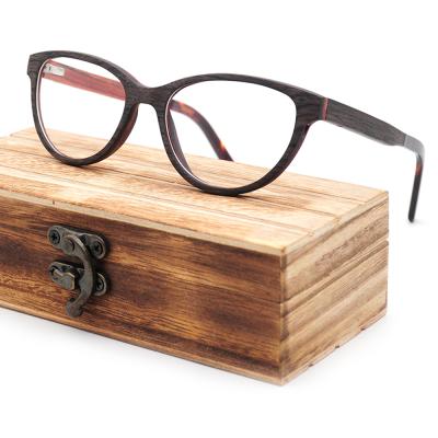 China Optical Frames Wooden Optical Frames With Custom Logo Style Prescription Reading Hot Selling Wooden Glasses for sale