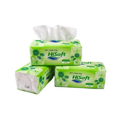 China 2 PACK SOFT TISSUE Wood Pulp Bundle Custom Soft White Tissue Paper Soft White Tissue Ply Facial Tissues for sale