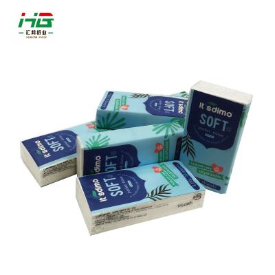 China Soft Comfortable Facial Tissue 10 Pack 4 Ply Pocket Facial Tissue for sale