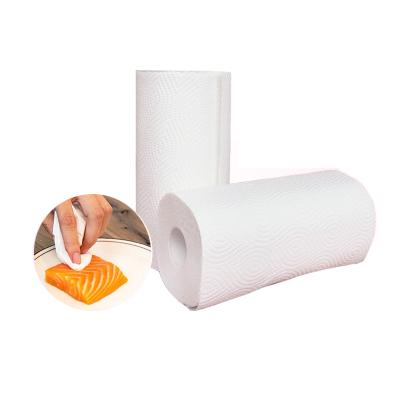 China Kitchen Cleaning Ultra Absorbent Kitchen Toilet Paper Restaurant Paper Towel for sale