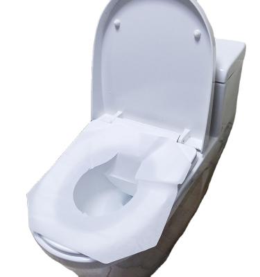 China Virgin Wood Pulps 1/2 Times Airline Flushable Disposable Toilet Paper Seat Cover for sale