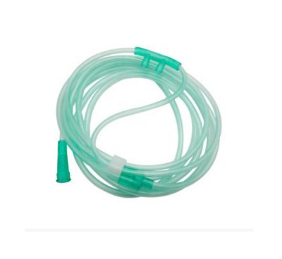 China Disposable PVC Oxygen Disposable Breathing Nasal Cannula In Hose for sale