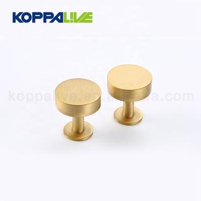 China Contemporary Hardware Wholesale Home Accessories Brass Cupboard Cabinet Knob For Antique Furniture for sale